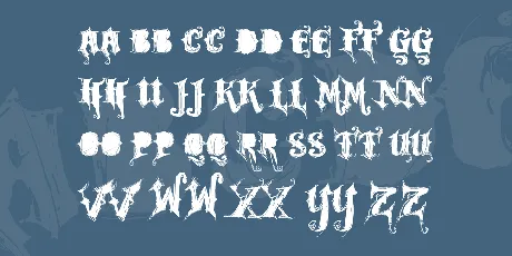 VTKS ROCK GARAGE BAND font