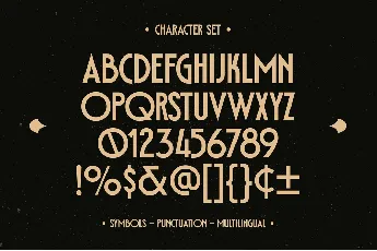 Delauney font