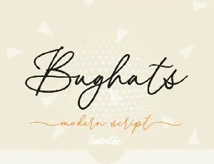 Bughats font