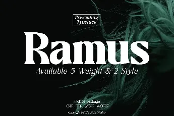 Ramus Family font