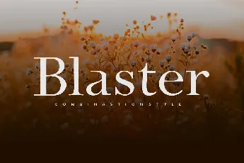 Blaster font