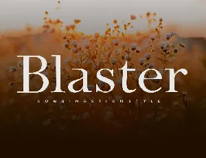 Blaster font