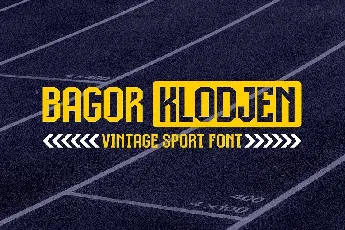 Bagor Klodjen font