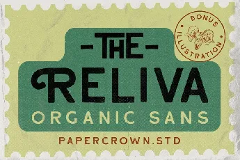 Reliva font