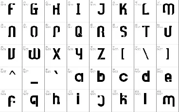 Baxello font