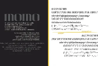 MOMO Typeface font