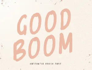 GoodBoom font