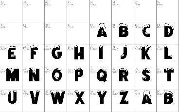 FROZBITE font