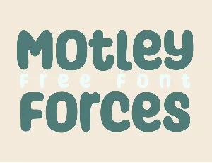 Motley Forces font