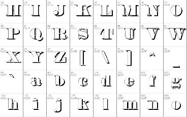 Fette Bauersche Antiqua font