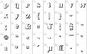 Fette Bauersche Antiqua font