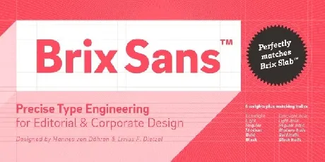 Brix Sans Family font