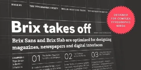 Brix Sans Family font