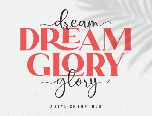 Dream Glory font