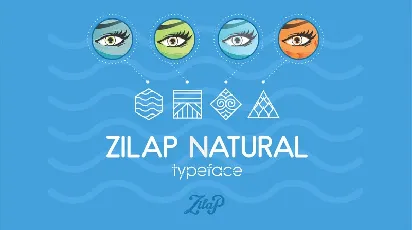 Zilap Natural font