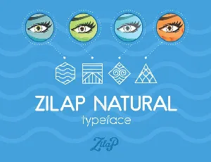 Zilap Natural font
