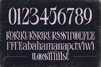 Endorf font