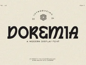 Doremia DEMO font