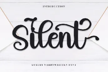 Silent Typeface font