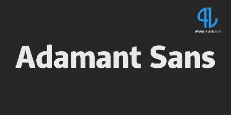 PF Adamant Sans Family font