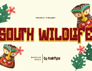 South Wildlife font