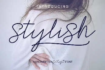 Stylish Script font