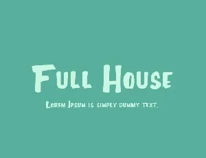 Full House (TV Show) font