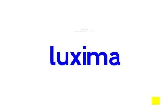 Luxima Sans Serif font