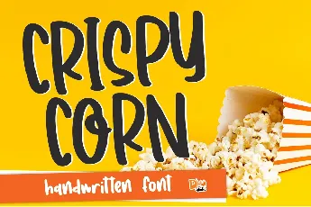 Crispy Corn font