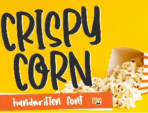 Crispy Corn font