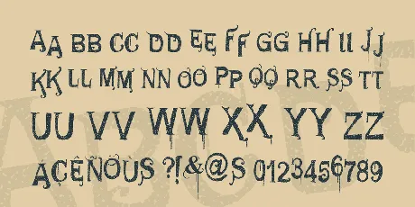 VTKS GENERAL USE font