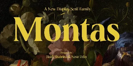 Montas font