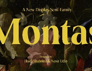 Montas font