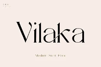 Vilaka font