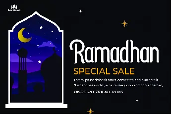 Puasa Ramadhan font