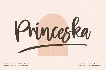 Princeska font