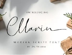 Cllarin font