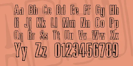 Ink Tank BRK font