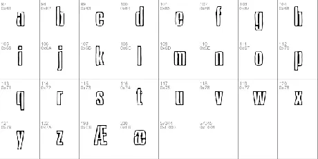 Ink Tank BRK font