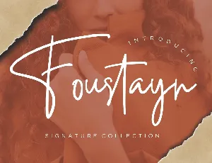 Foustayn font