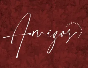 Amigos font