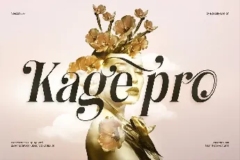 Kage Pro font