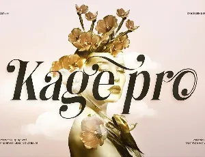 Kage Pro font