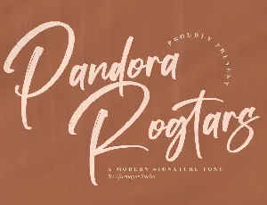 Pandora Rogtars font