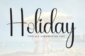 Holiday Script Typeface font