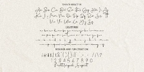 Signaturae font