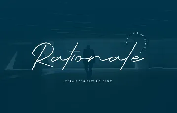 Rationale Handwritten font