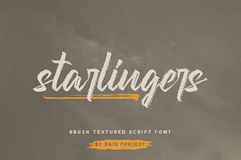 Starlingers font