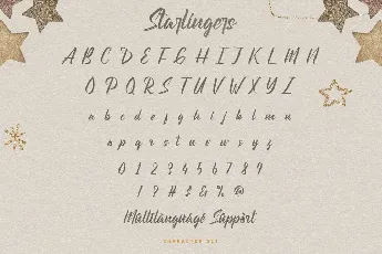 Starlingers font