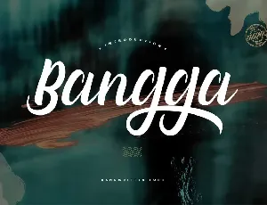 Bangga FREE font